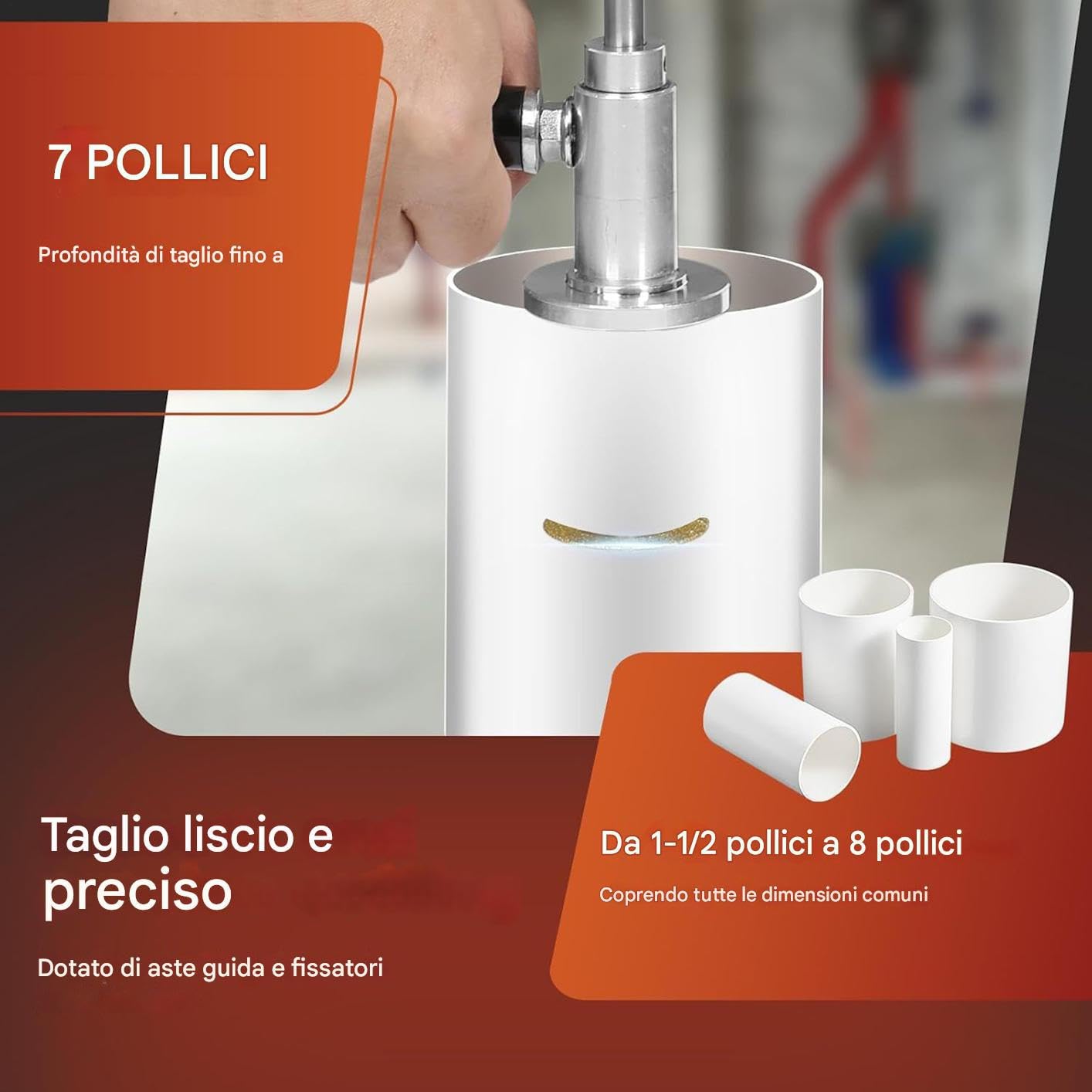 Cortatubos De Tubos De PVC Herramienta De Corte De Tuberías De PVC Con Set