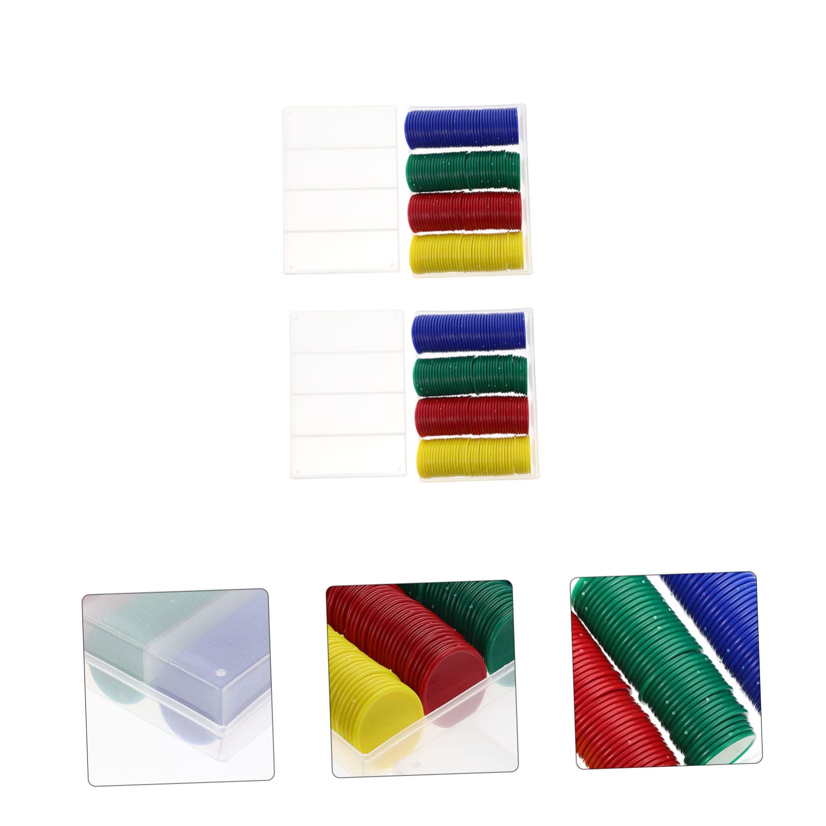 320stücke Plastik Spielchips Kartenspiele Blanko Chips Für Mathematik Lernen Und Sortieren