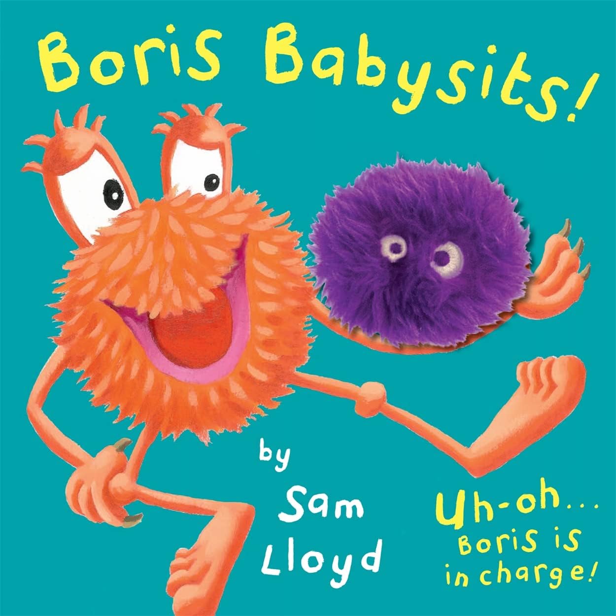 Boris Babysits: Cased Board Book with Puppet (sam lloyd Series)