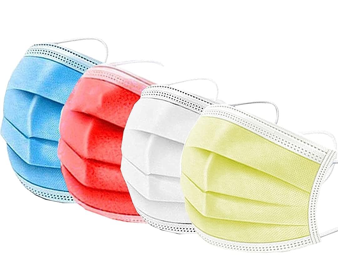 hobf Surgical Mask Pack containing surgical masks 3 layer 100 pieces/pack of 100 / pack of 50 / surgical mask pack of 100 & 200 - surgical mask for Men & Women -YL,BK,GR,GRY (B096JQZ7V8) Amazon Price History, Amazon Price Tracker