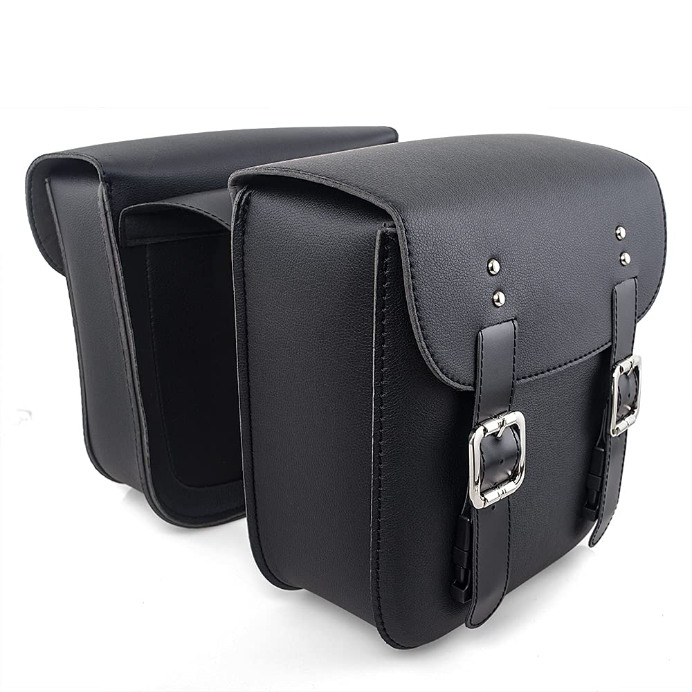 Buy APEBAZY Motorcycle Saddle Bags Throw Over Saddlebags Side Bags for