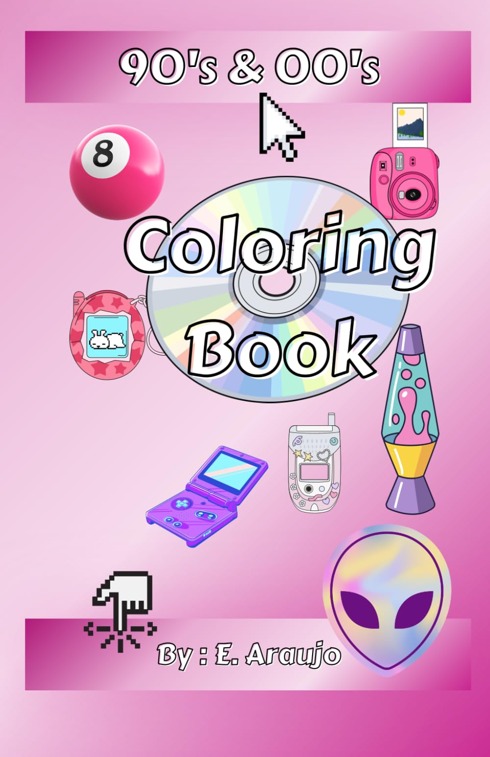 90's & 00's Coloring Book