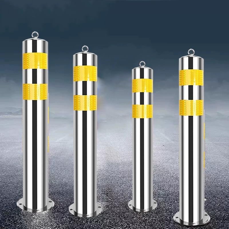 Bornes de sécurité anti-stationnement gênant en acier inoxydable pour barrière de parking