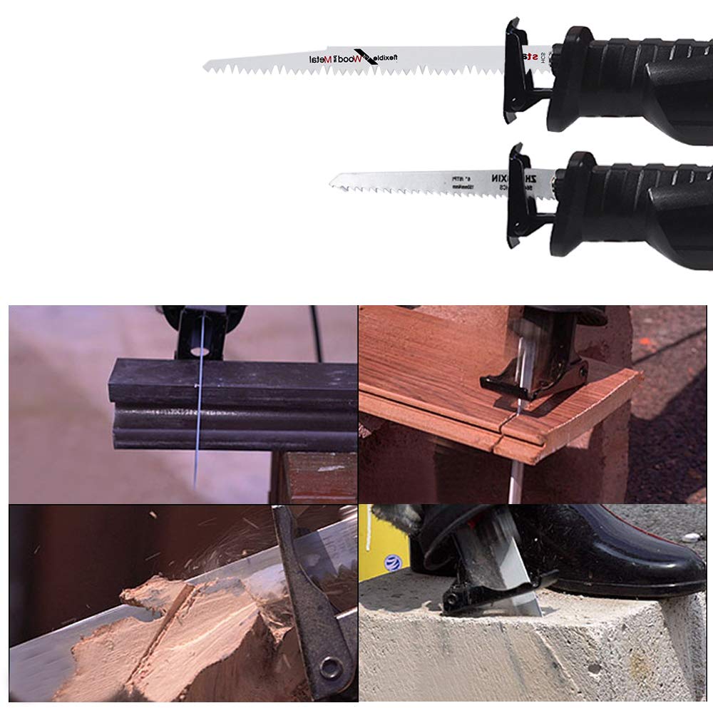 52 Pezzi Lame Seghetto Alternativo, 10 Modelli Acciaio Al - Foto 4