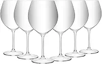 WOLFF - Conjunto 6 Taças para Vinho Crex 750ml Cristal