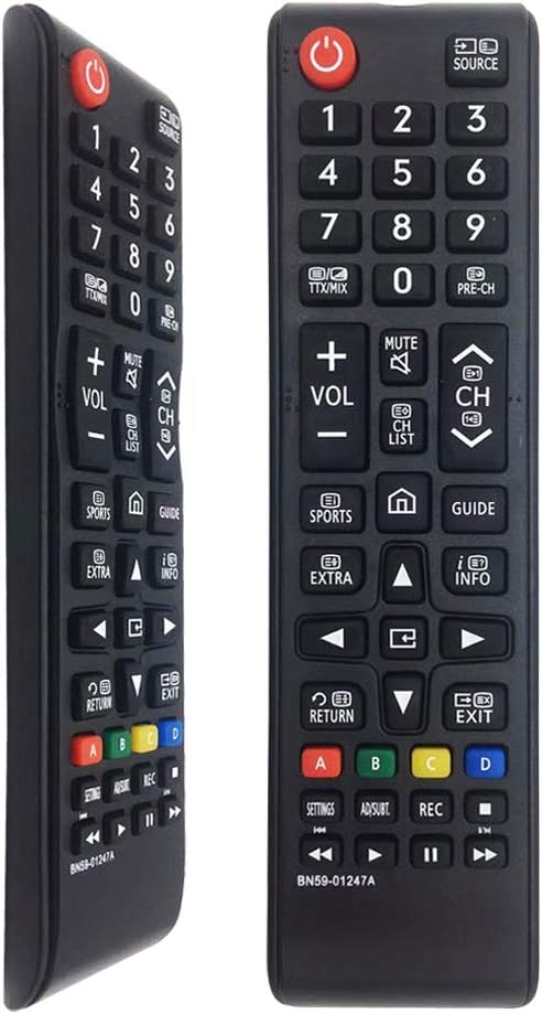 Replacement Samsung Remote Control for Samsung TV Remote Samsung 4K LED LCD Smart TV BN59-01247A BN59-01303A BN59-01175N AA59-00741A AA59-00602A - No Seetup Needed