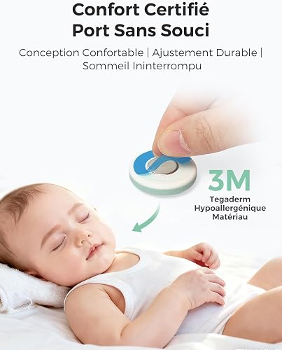 Momcozy Thermomètre Numérique Bébé, Qualité Médicale, Bluetooth, Vert - 5