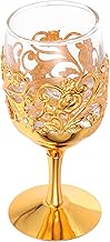 Didiseaon Taça De Cálice Vintage Taças De Vinho Medievais Taça De Cálice De Copos De Vinho Rei Rainha Taças De Festa Taça De Altar Taça De Adoração Para A Comunhão Da Igreja Natal