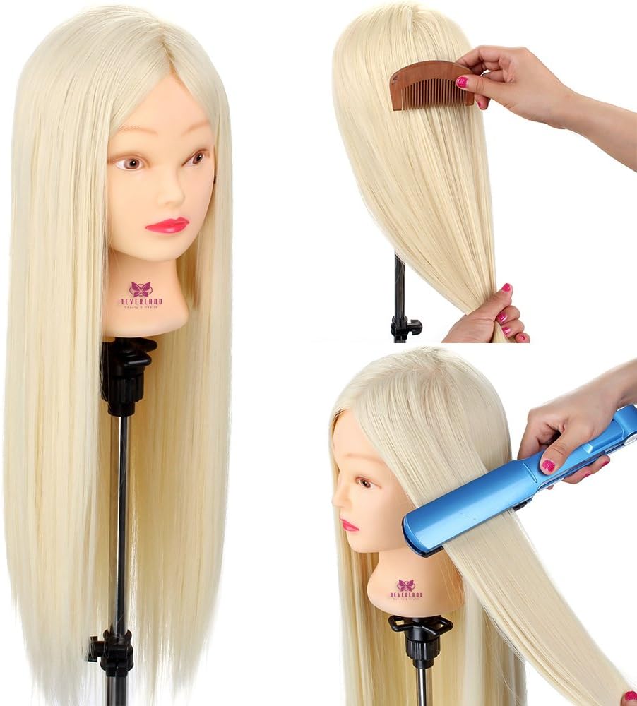 Neverland Hairdressing Head 26Inch Super Long Hightemperature Fiber