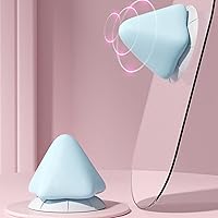 Vista 6 de ZJchao Herramienta de masaje de punto gatillo, cono de montaje en pared, de silicona, con forma de estrella de cinco puntas, bola de masaje