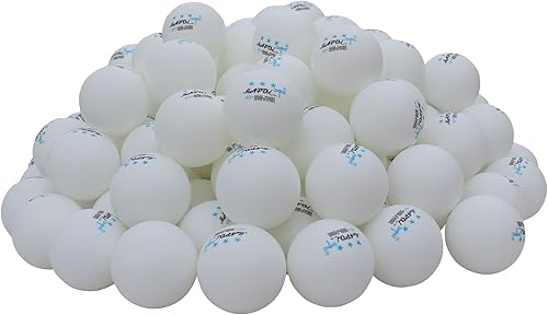 Miniatura 7 de MAPOL 200 pelotas de tenis de mesa, pelota de entrenamiento avanzado de 3 estrellas, pelotas de ping pong a granel para deportes de interior y