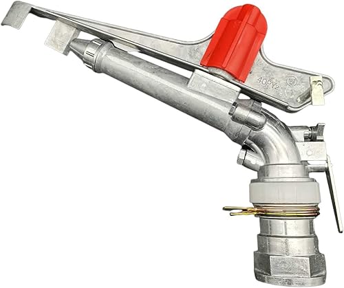 Aspersor de riego agrícola de 2 pulgadas, rociador de césped, pistola de riego de área grande, rociador de riego giratorio de 360°, riego de césped