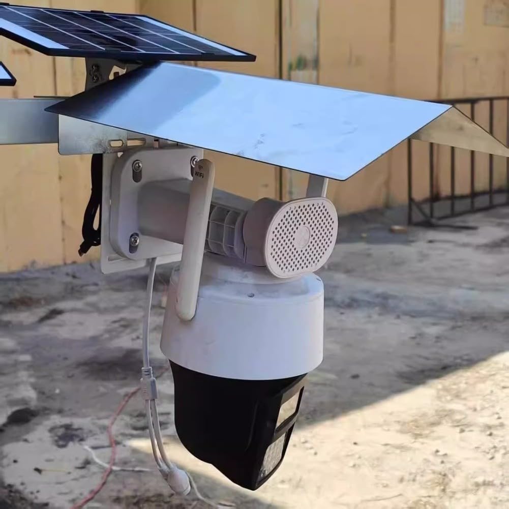 Cubierta impermeable de acero inoxidable para cámaras de aire libre, resistente para unidades de CCTV para construcción a prueba de 30 x 23 cm (L)