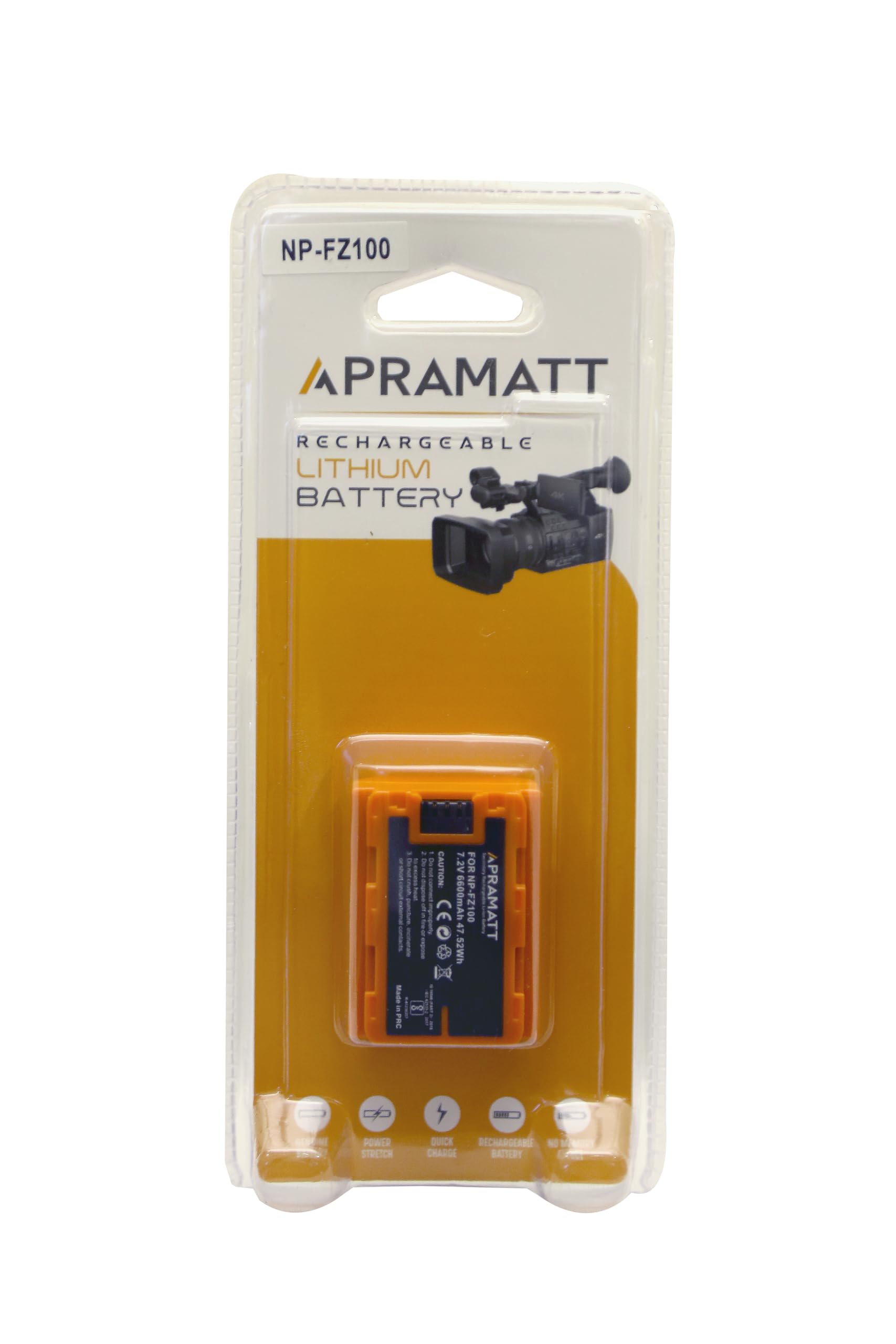 Baxxtar Pro III - NP-FZ100 Pack De Batteries Compatible Avec