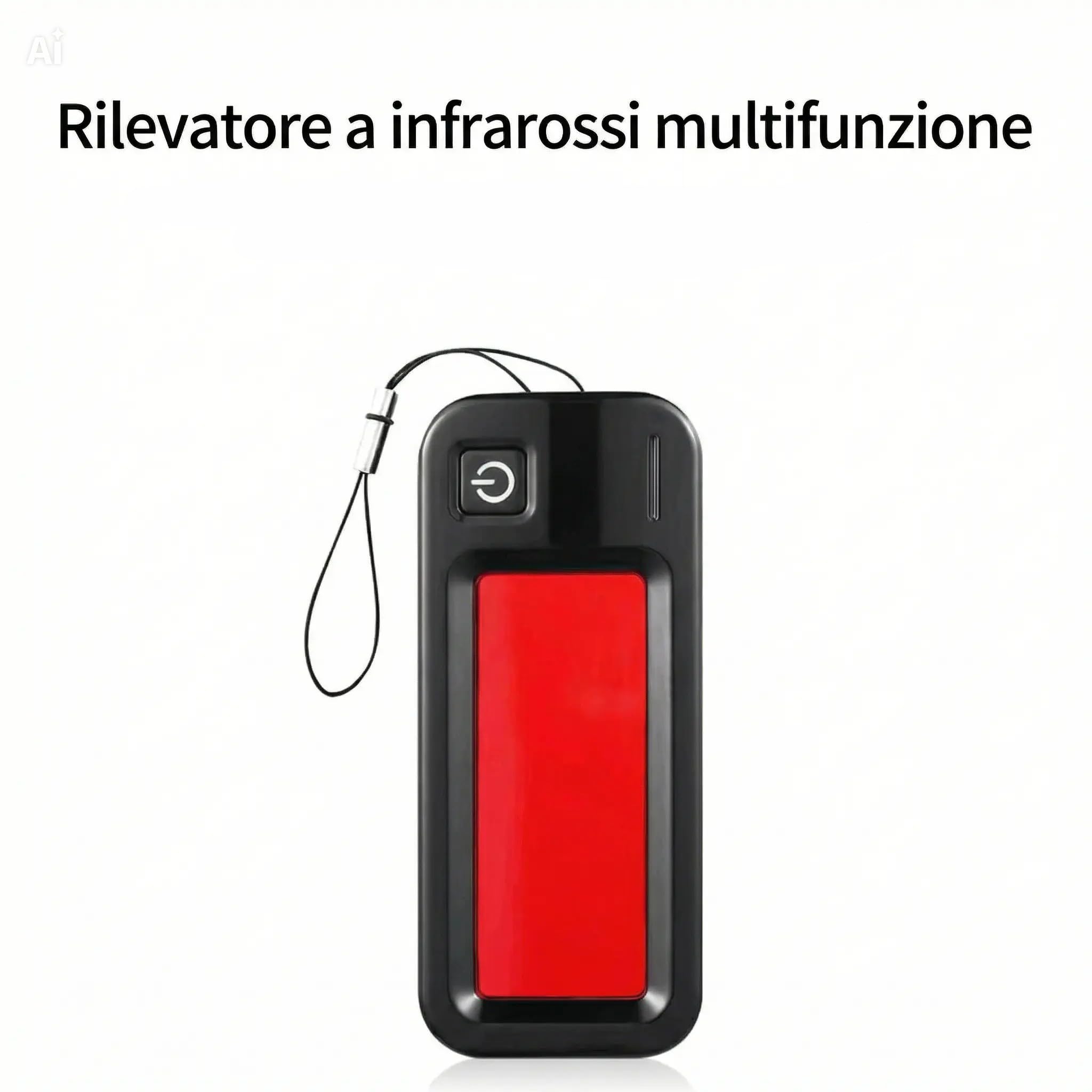 Rilevatore Telecamere Nascoste NUOVA GENERAZIONE, Laser a Infrarossi e Filtro Polarizzato - Scansione 2-in-1 per Micro Spy, WiFi, Pinhole - Batteria Ricaricabile - Tascabile e Facile da Usare