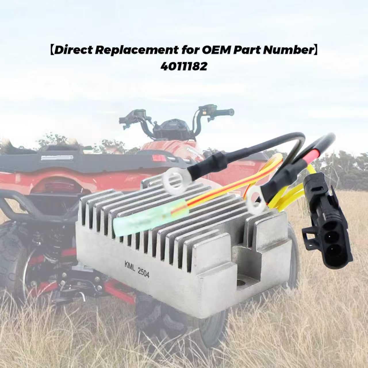 KARSEE Voltage Regulator Rectifier 4011182 Compatible with Polaris Hawkeye 300 2006-2011 Sportsman 300 400 HO 2008-2010