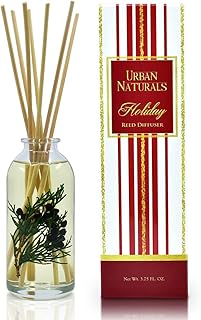Urban Naturals Holiday Cranberry & Pine Holiday Wreath Reed Diffuser Set with Real Botanicals Idea for The Home. Great Deal!