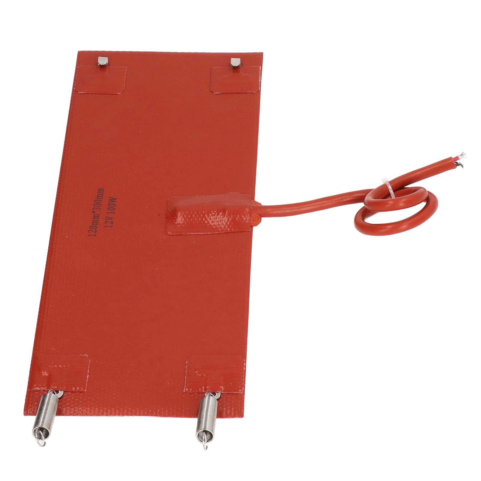 Riscaldatore Flessibile Tappetino Riscaldante 300 X 120 Mm Ampia Applicazione 100 W Controllo Della Temperatura Per Veicoli Tappetino Riscaldante In Silicone Dc12V (DC12V)