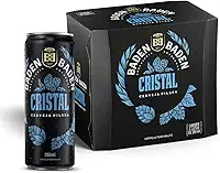 Baden Baden Cerveja Cristal, Pack 6 Latas 350ml