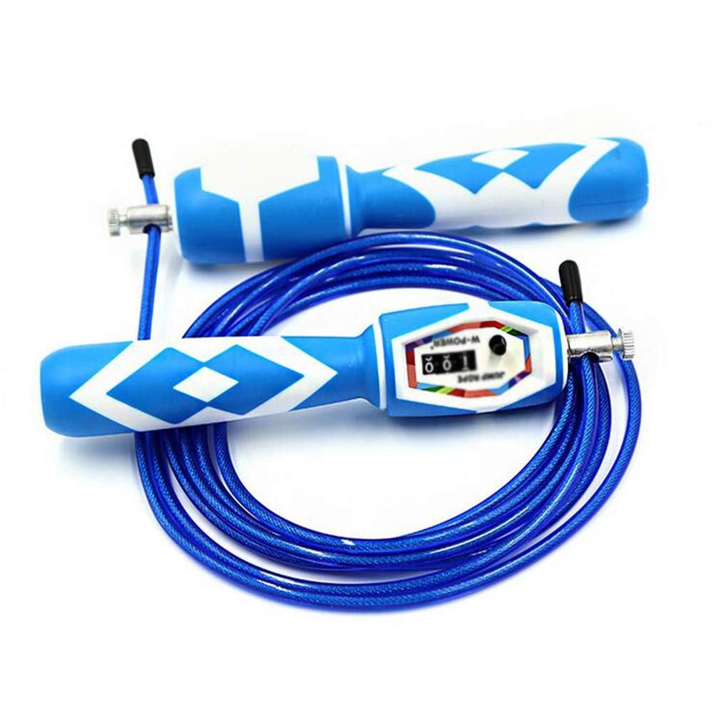Cuerda para saltar de velocidad de acero ajustable de 300 cm, deportes para perder peso, ejercicio, cuerdas para saltar, Cable para gimnasio en casa, equipo de Fitness