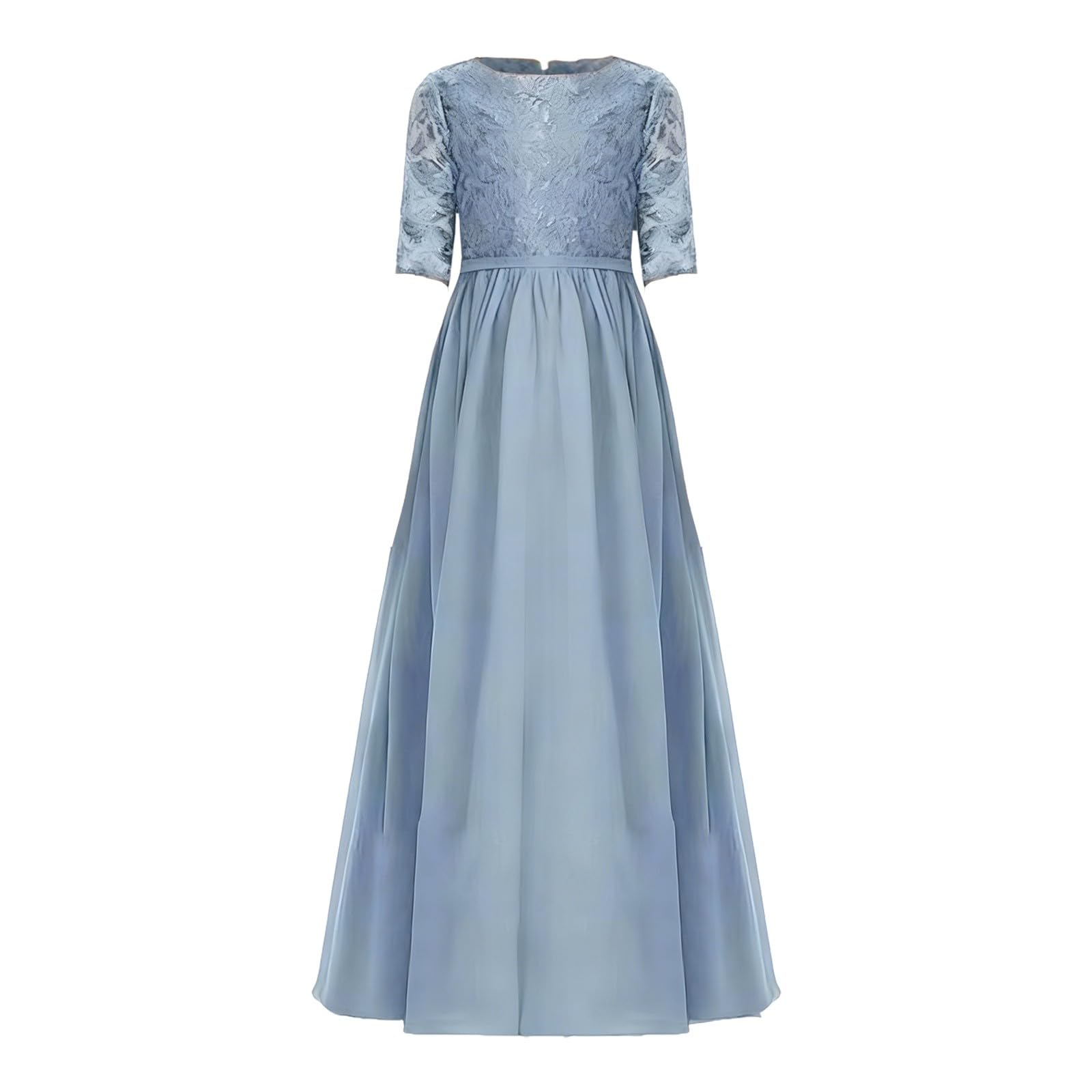 Mädchen Kleider,Festliches Kleid Mädchen,Blumenmit Ärmeln, Brautjungfern In A-Linie, Brautjungfern Unendliche Geschichte