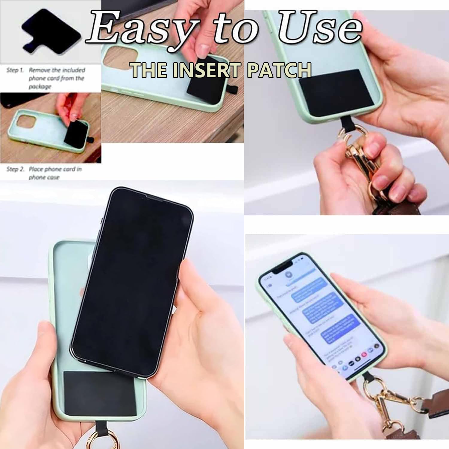 スマホアクセサリー Aiphone 8 Amazon.com: JIATAY Phone Strap with Zippered Pouch Case for iPhone