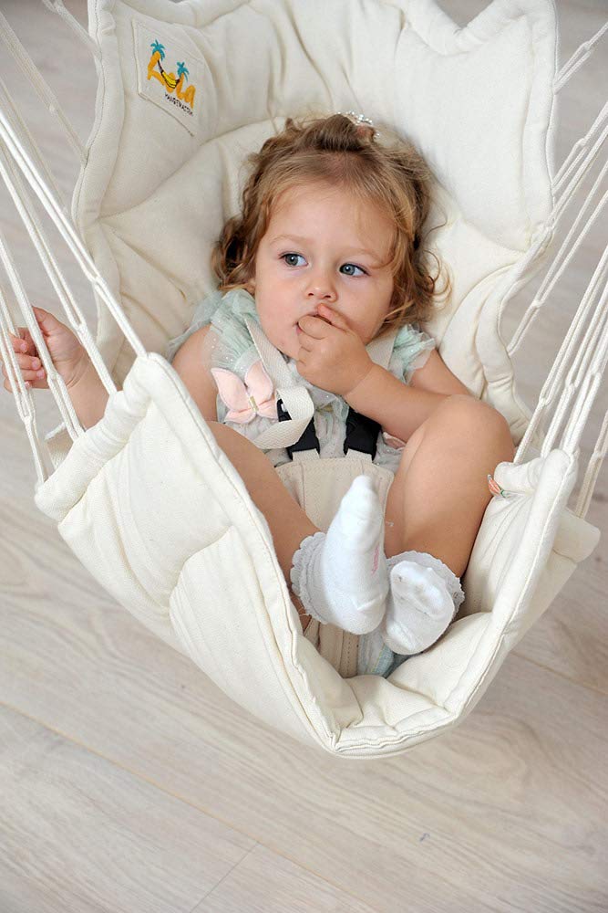 Bella Chica Natura Luxuriöse Baby Hängematte und Kinderhängesessel