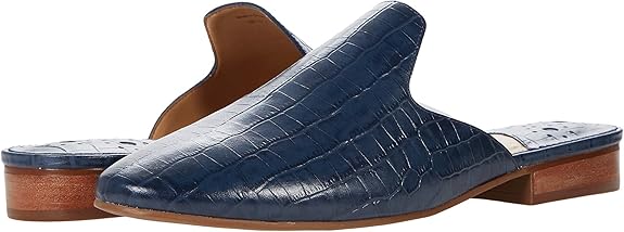 delaney block heel mule