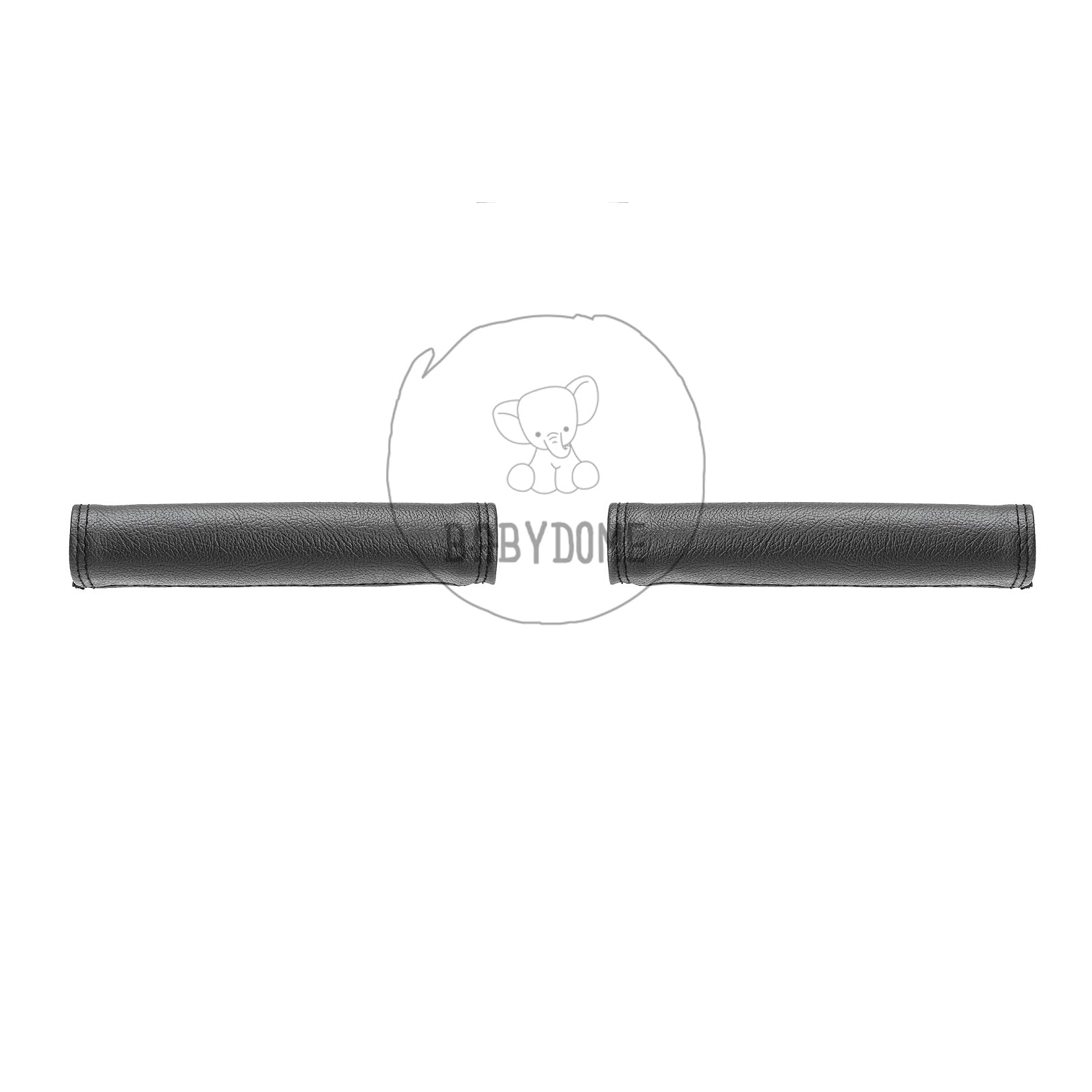Coprimanubrio compatibile con Bugaboo Fox 1,2,3 e Dragonfly. Realizzato a mano in ecopelle di prima qualità. Resistente al sole, all'usura e allo sbiadimento. Colore nero.