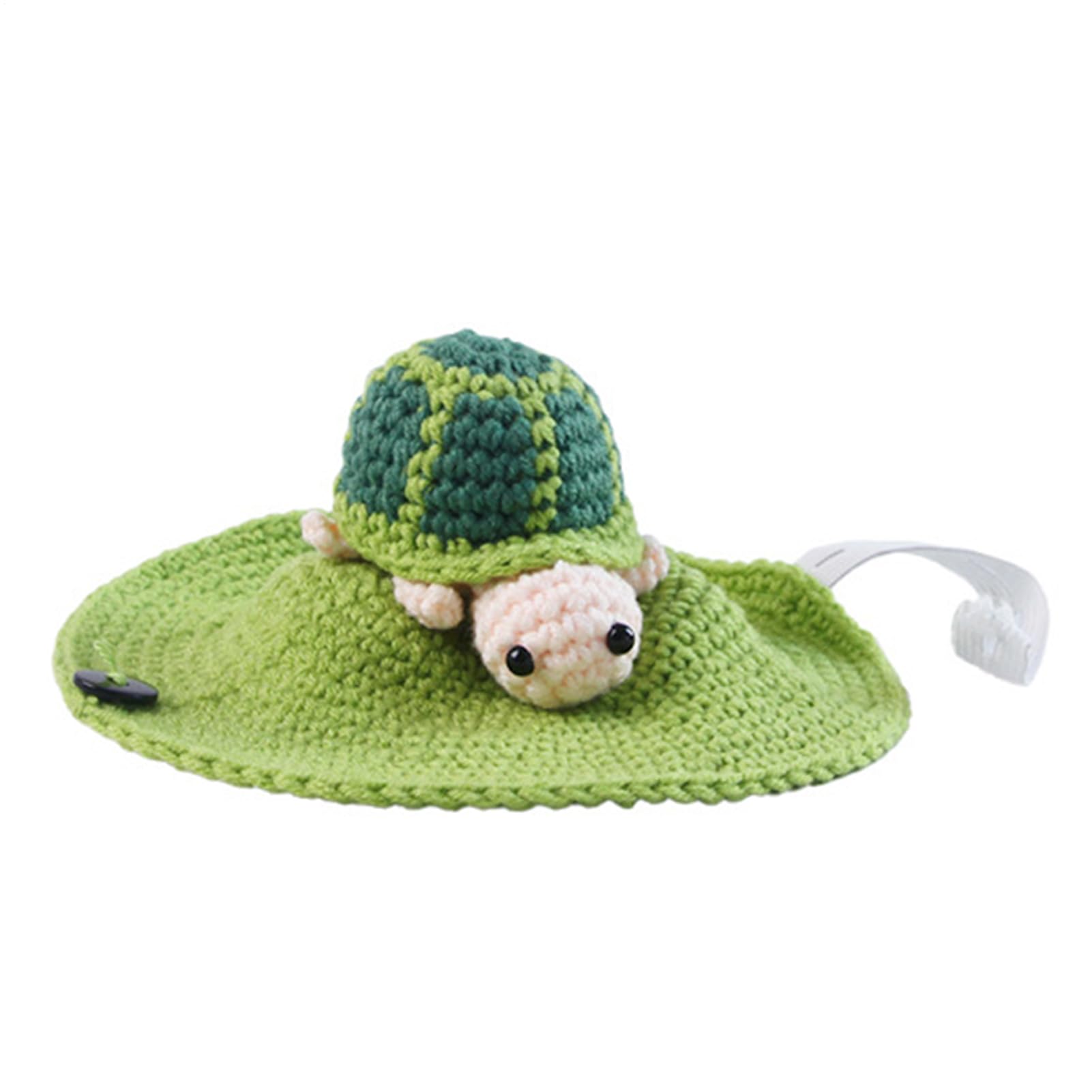 Ropa calentada de punto para proteger animales exóticos del frío con disfraz de tortuga