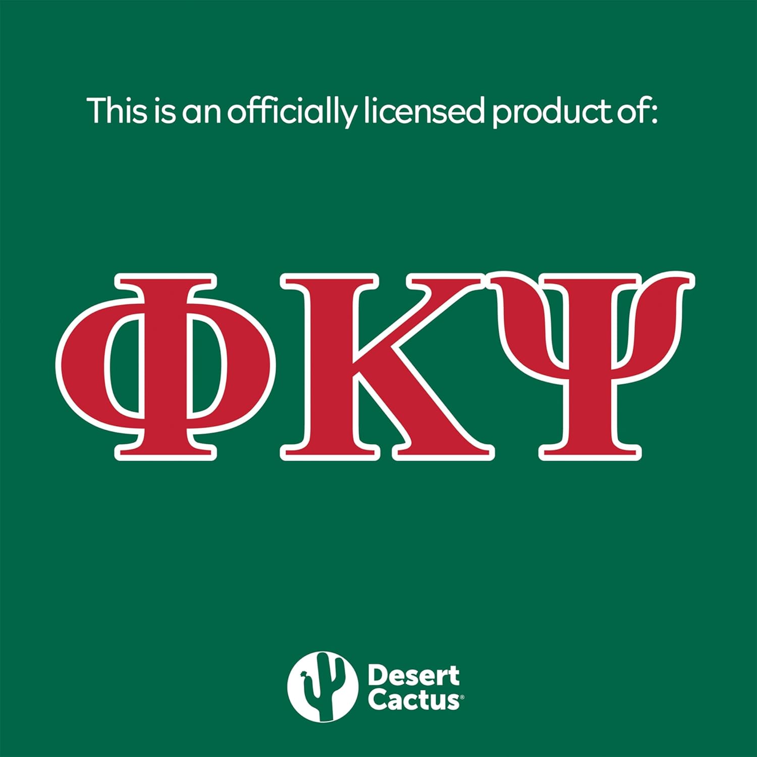 Desert Cactus Phi Kappa Psi Flag Phi Psi Camo letter Fraternity Banner 3x5 feet Sign Decor (Flag - Camo)