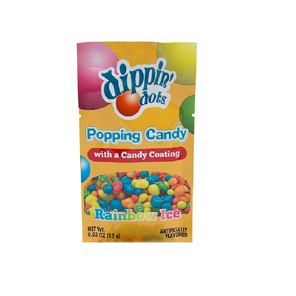 Dippin' Dots Coated Popping Candy 0.53Ounce Bag 20 Count