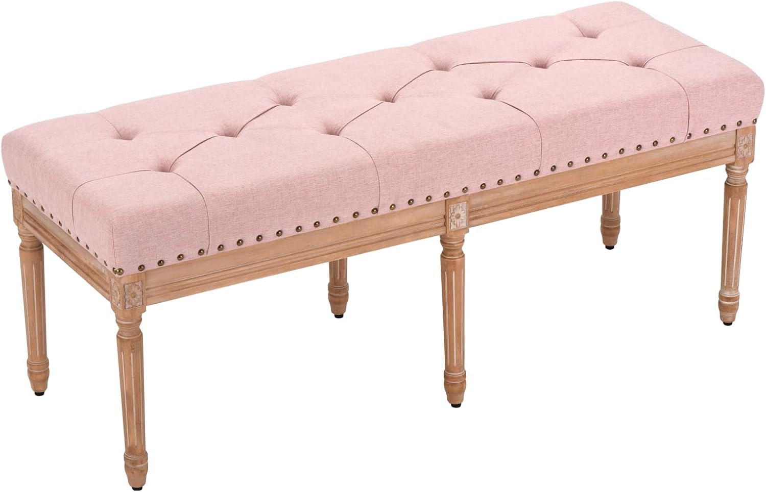 48” Bed Bench for Bedroom End of Bed Bench, Fabric Bedroom