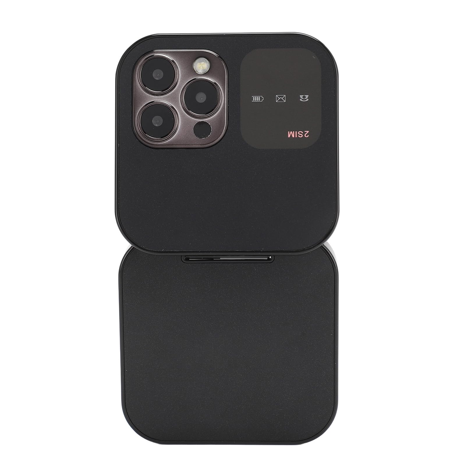 SOYES I16pro 2G Teléfono con Tapa Desbloqueado, Doble SIM, Teléfono Celular con Tapa con Botón Grande para Personas Mayores y Niños, Teléfono Móvil Básico de Bolsillo de 16 GB