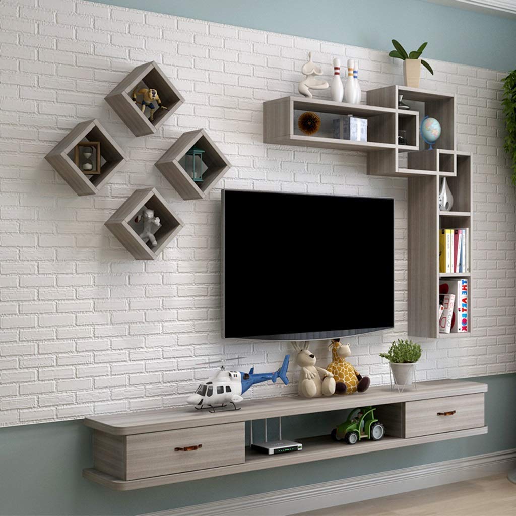 Buy Floating Tv Unit Tv Floating shelf Floating Shelf Walled