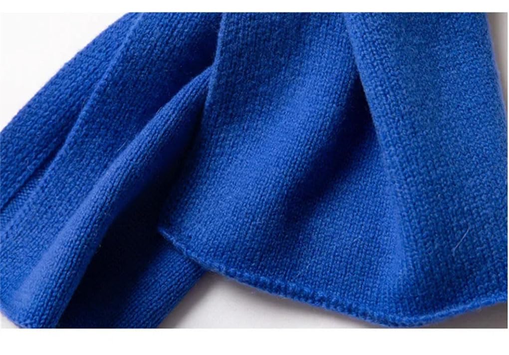 Dicker, Langer, gestrickter Kaschmirschal für Damen und Herren, wärmender Halswärmer und Schulterschal