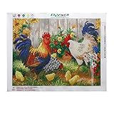 ferme coq alan Dimensions : Environ 45 x 35 cm.