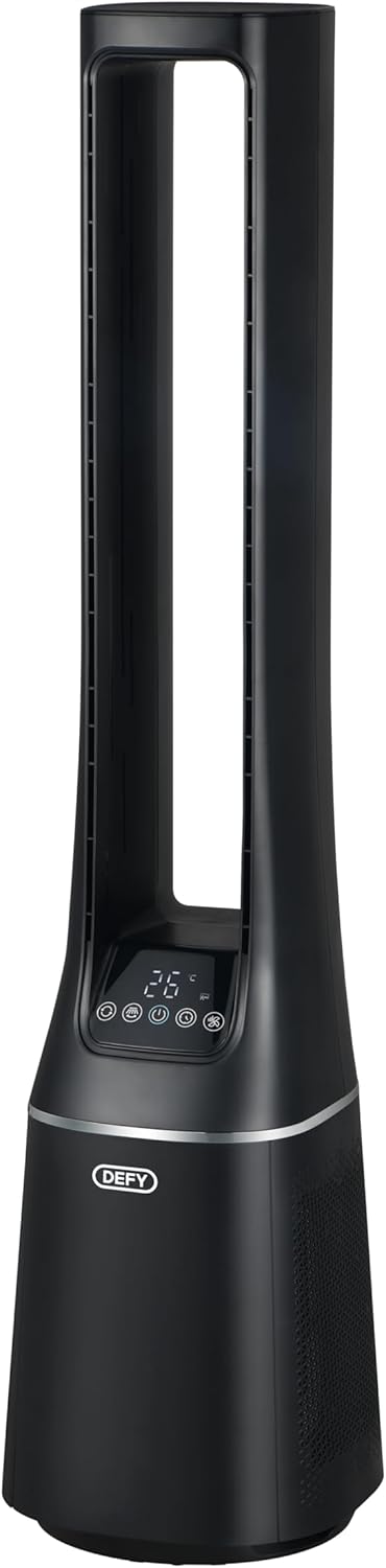 Defy DBF400 Bladeless Fan and Purifier, side view