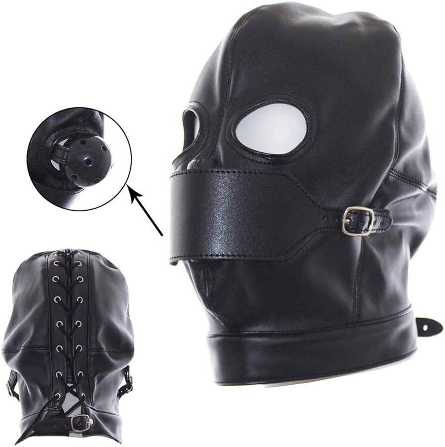 全頭　マスク　緊縛 Amazon | SM 全頭マスク 口枷 ボール 目出し アイマスク 仮面 変態仮面 服従絶対 コスプレ 奴隷 緊縛 ボンデージ 拘束具 SMフェチ  大人のおもちゃ ブラック | ifukens | SM