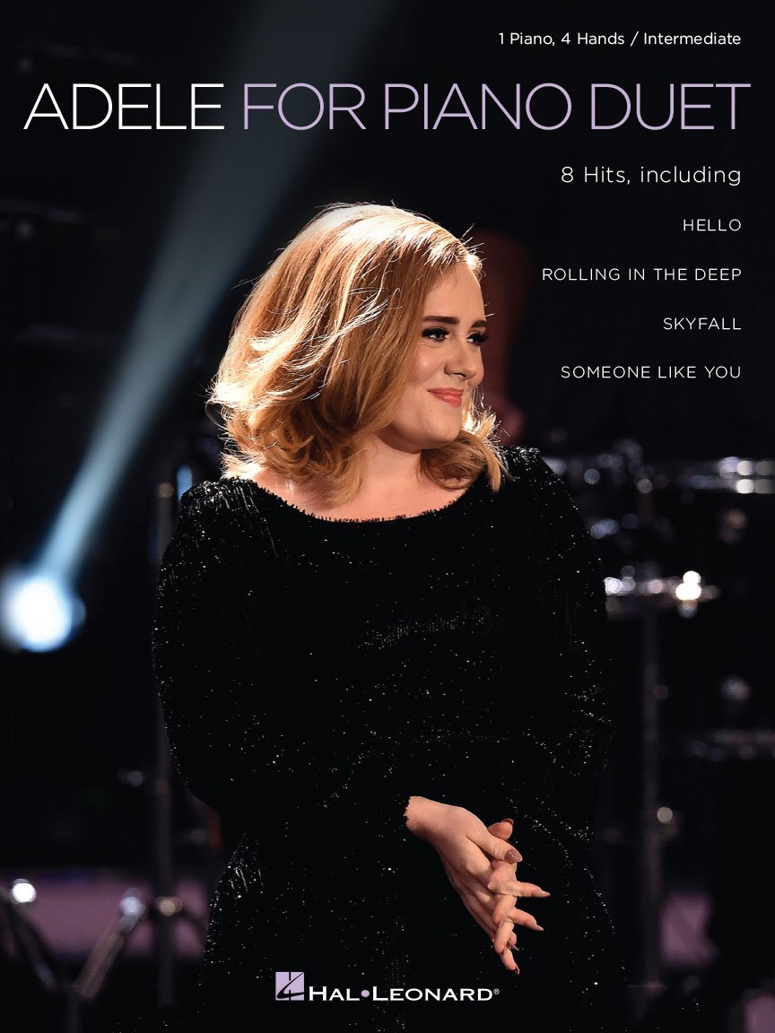Adele for Piano Duet.: 1 Piano, 4 Hands / Intermediate Level