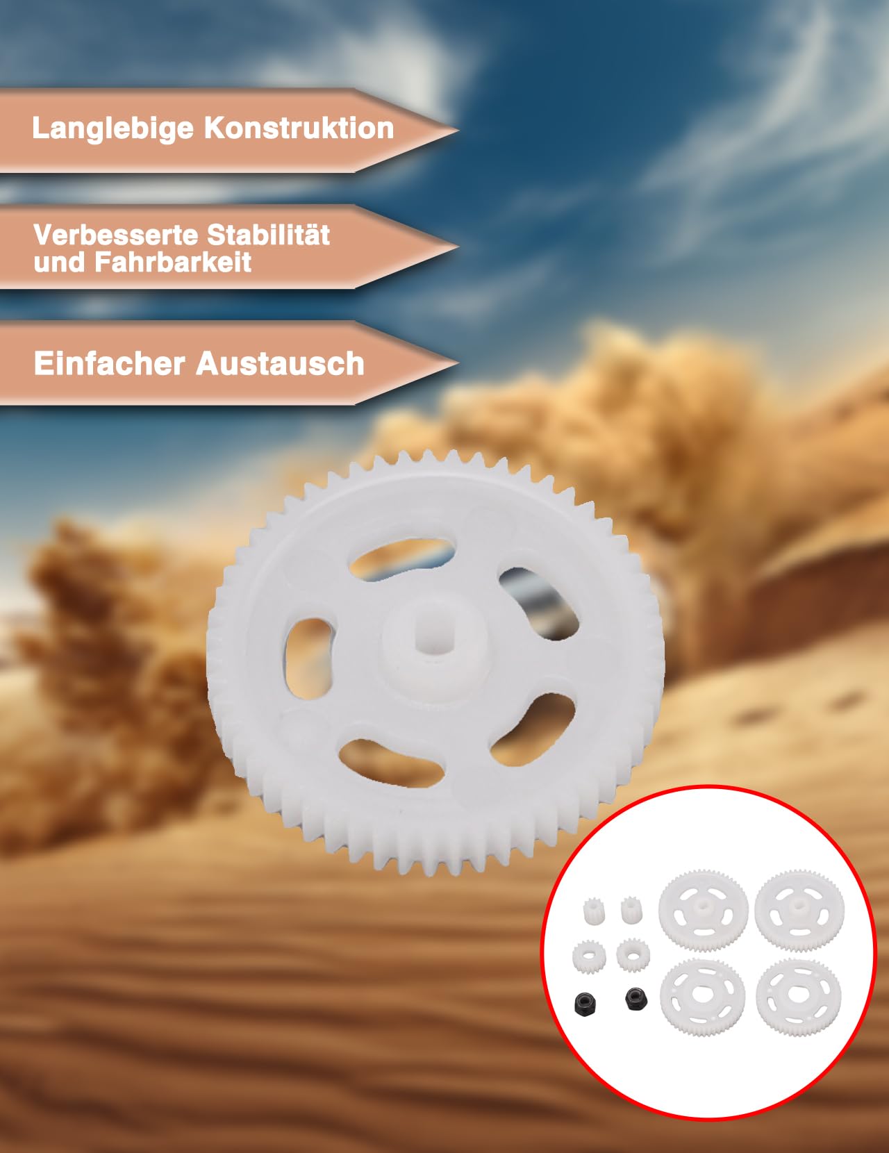 COPPIA CONICA INGRANAGGI In Materiale Plastico Pignone Z15 Corona Z30