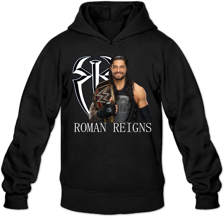 Men's Roman Reigns Hoodie Black XL Apparel