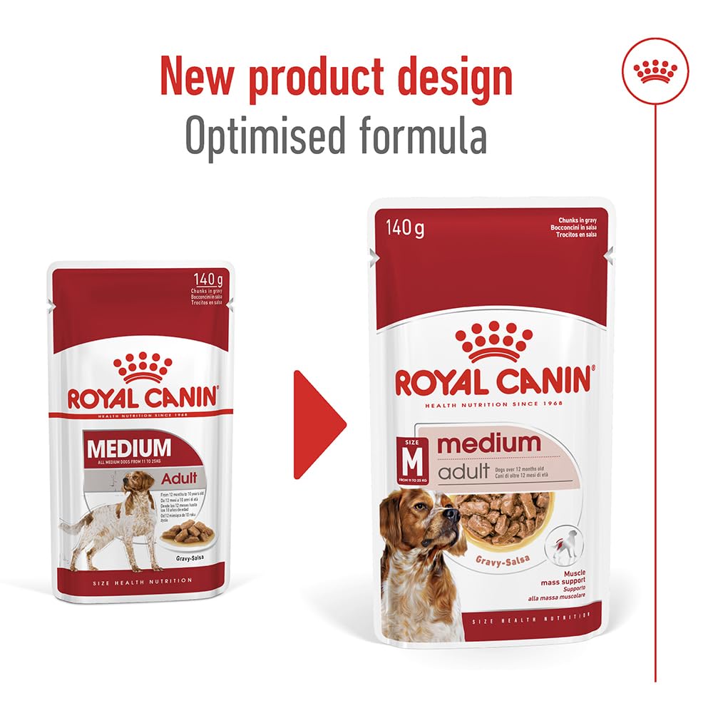 Royal Royal Canine Dorosły średnie pudełko 10x140gr 1400 g
