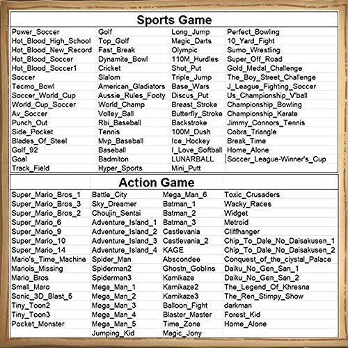 Oriflame Classic Game Console Built-in 821 Game in TF Card, with 2 Joysticks, Video Game Console, Handheld Game Player Console for Family TV HDMI HD us35 (Gray)