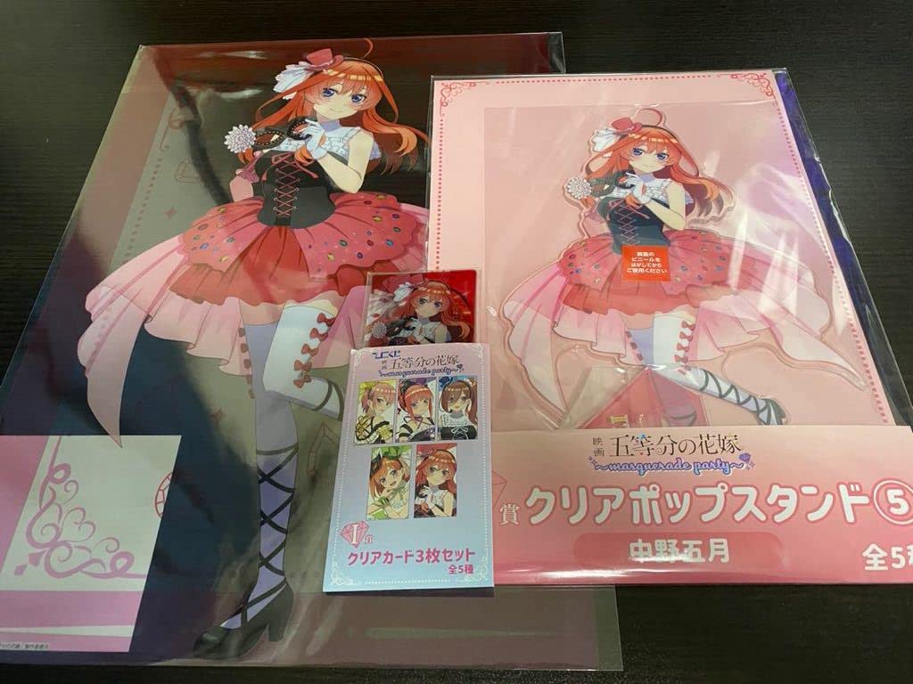 五等分の花嫁 中野五月 クリアポップスタンド