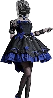 [SSUPTEMBER2] ゴスロリ ワンピース パンクロッカー GAL系 ギャル ロリータ風 コスプレ 衣装 ドレス 半袖 女の子 姫 リボン フリル 森ガール ゆめかわいい 萌え lolita 学園祭 文化祭 イベント ハロウィン仮装 演出服 ブルー ブラック
