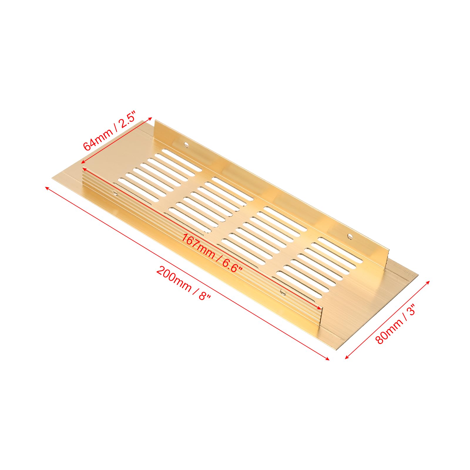 PATIKIL 8 x 3 Inch Door Air Vent Cover - Image 2