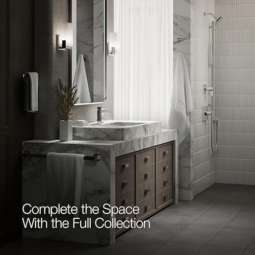 Miniatura 8 de KOHLER 99760-4-Cp Honesty - Grifo para lavabo de baño (1,2 Gpm, mango único, cromo pulido)