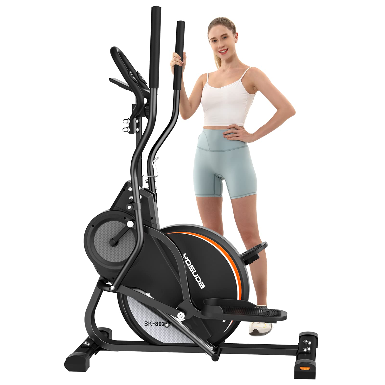YOSUDA Elliptical Exercise Machine, 3-in-1 (Elliptical + Cardio Climber + Stair Stepper) Elliptical Machine for Home with 45°Incline, 15.5 in Stride, 16-Levals Resistance, Quiet Magnetic SystemYOSUDA Elliptical Exercise Machine, 3-in-1 (Elliptical…