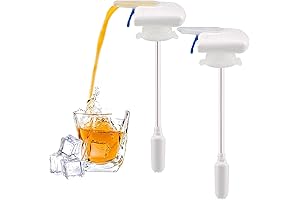 2 Pcs Milk Dispenser for Fridge Gallon